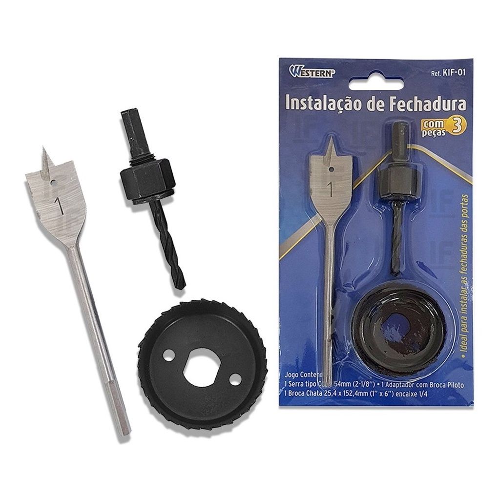 Kit Instalação Fechadura: Facilidade e Precisão!