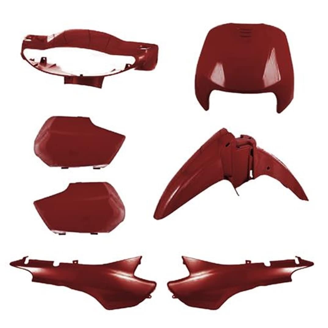 Kit Carenagem Completa Moto Biz 100 2004/2005 Vermelho Ipiranga - Qualidade e Estilo