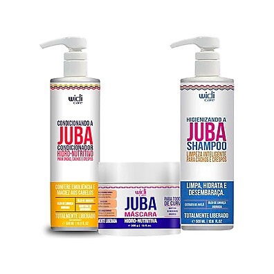 Kit Juba Widi Care: Cachos Definidos e Nutridos