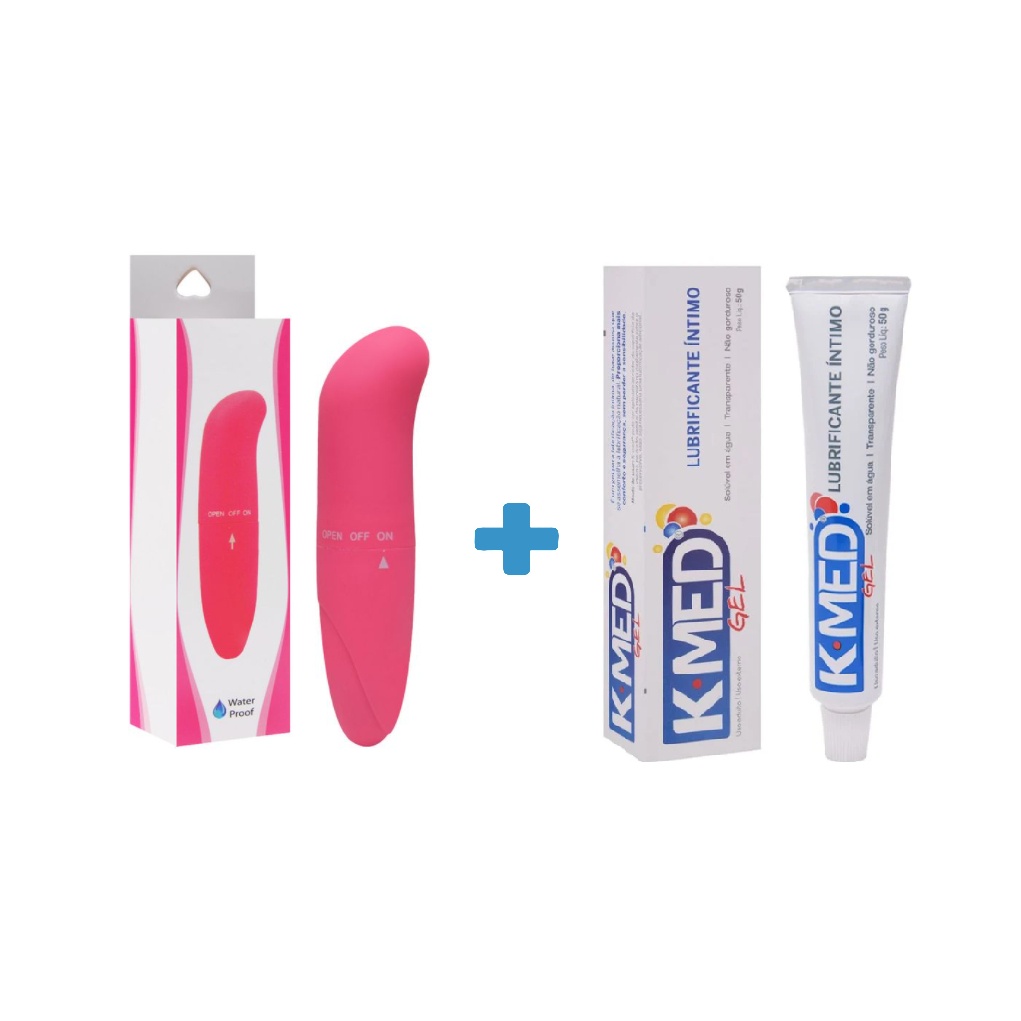 Kit K-Med + Vibrador Golfinho: Prazer Ampliado!