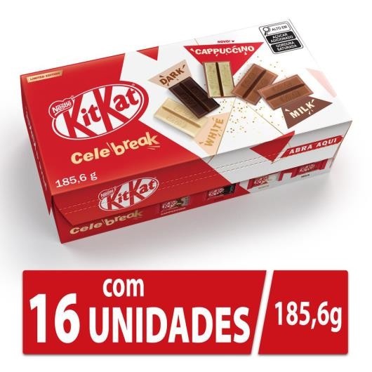 Kit Kat Sortidos: A Caixa com 16 Delícias Nestlé!