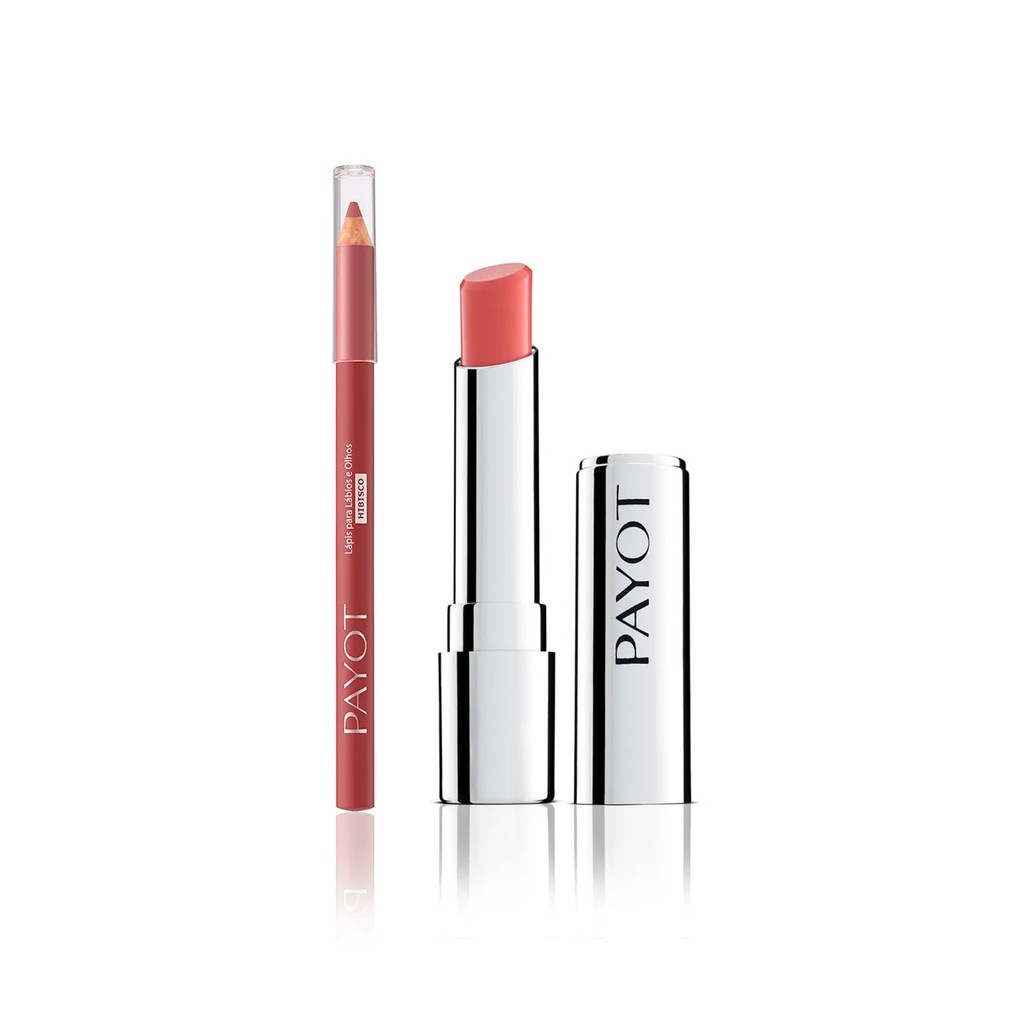 Kit Labial Payot: Batom + Lápis – Cores e Cuidado!