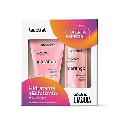 Kit Labotrat Morango: Pele Macia e Radiante