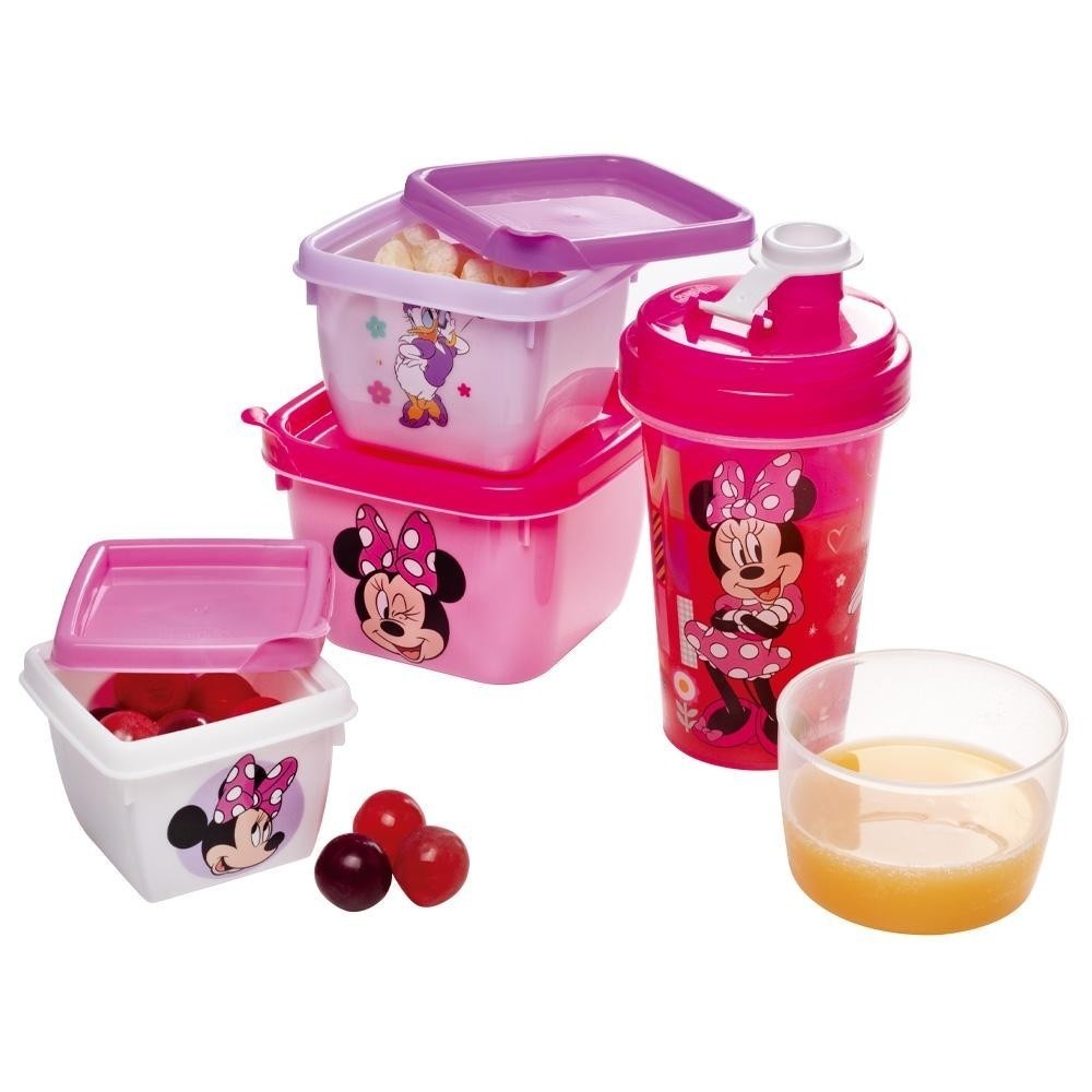 Kit Lancheira Minnie Plasútil: Praticidade e Saúde!