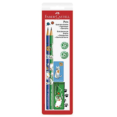 Kit Lápis Pets Faber-Castell: Desenhe com Seus Amigos!