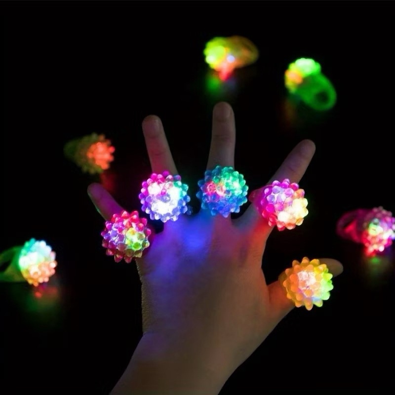 Kit LED Pisca-Pisca Dedo Brilhante para Festas