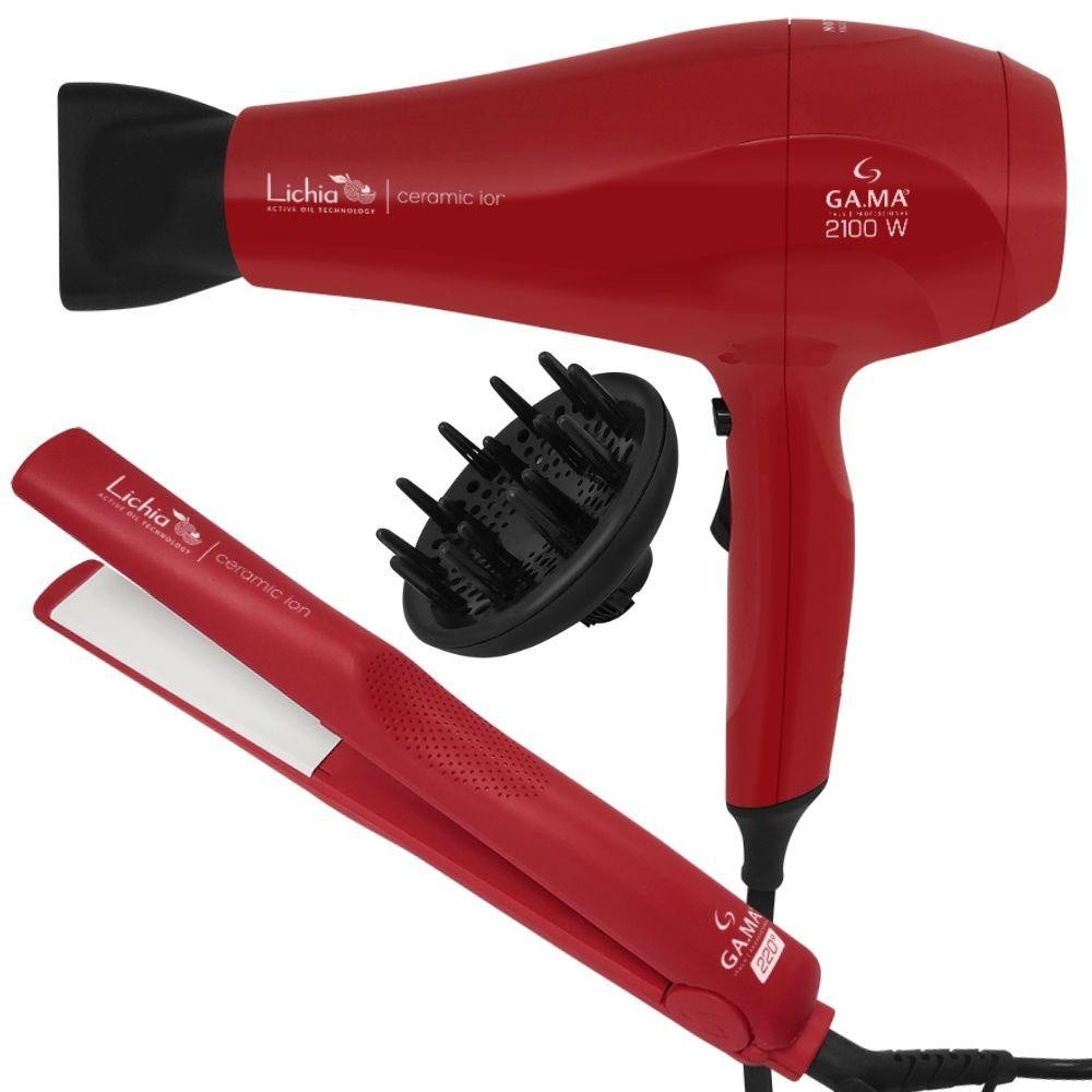 Kit Lichia Gama Italy: Brilho e Cuidado 220V