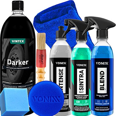 Kit Limpeza Automotiva Vonixx: Revitalize Seu Carro!