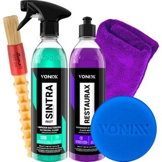Kit Limpeza Plásticos + Renova: Interior e Exterior