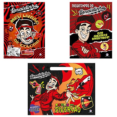 Kit Livros Enaldinho: Diversão e Aventura!