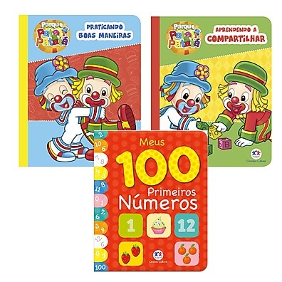 Kit Livros Patati-Patatá: Aprender Brincando!