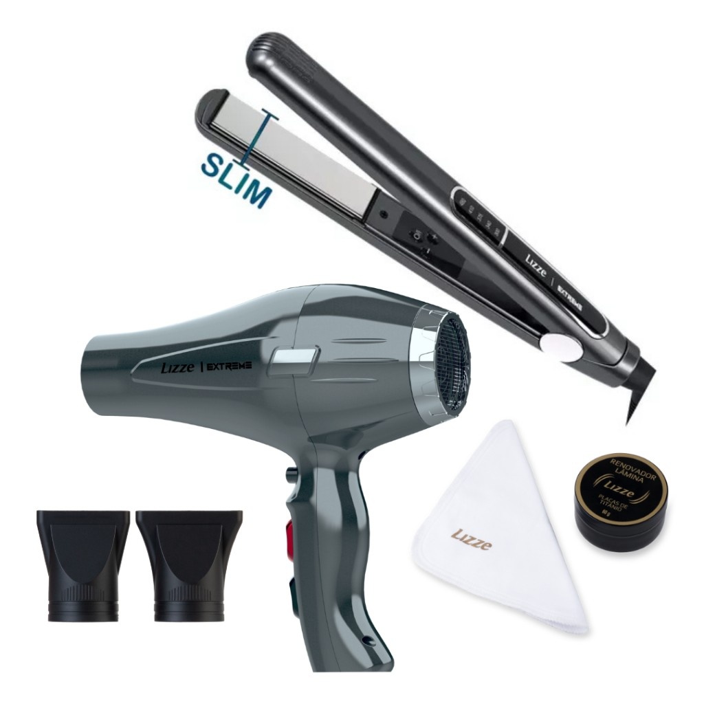 Kit Lizze Extreme: Cabelos Perfeitos!