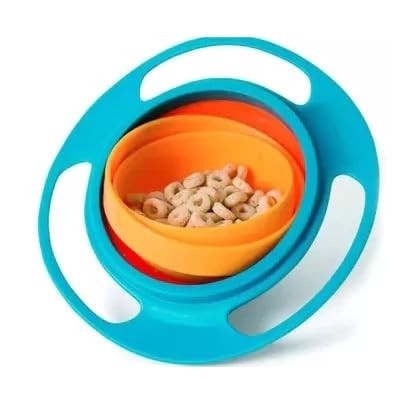 Pratinho Giratório Infantil Mágico Anti-Derrapante 360° - Kit com 2 Unidades