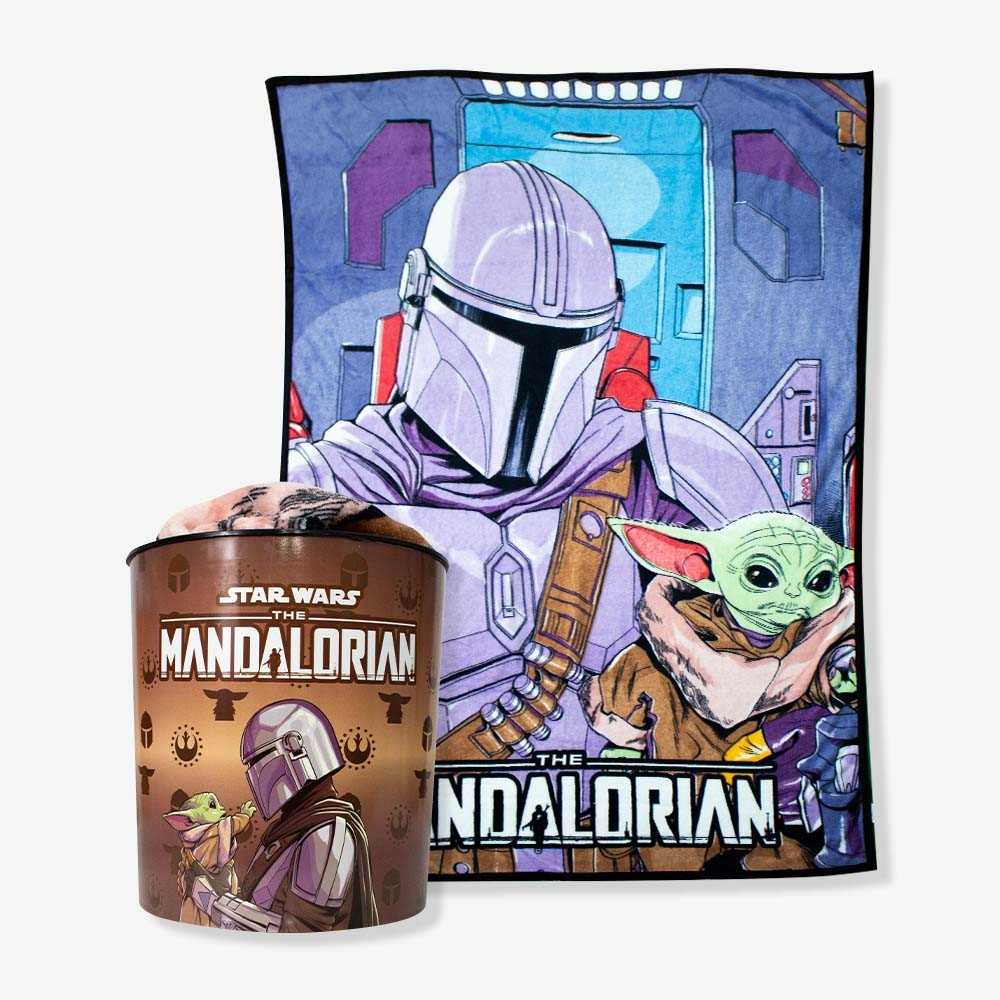 Kit Mandalorian: Manta + Balde para Sua Maratona!