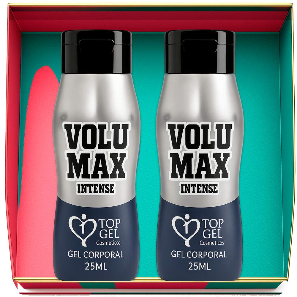 Kit Masculino 2 Gel Peniano para Mais Volume e Prazer