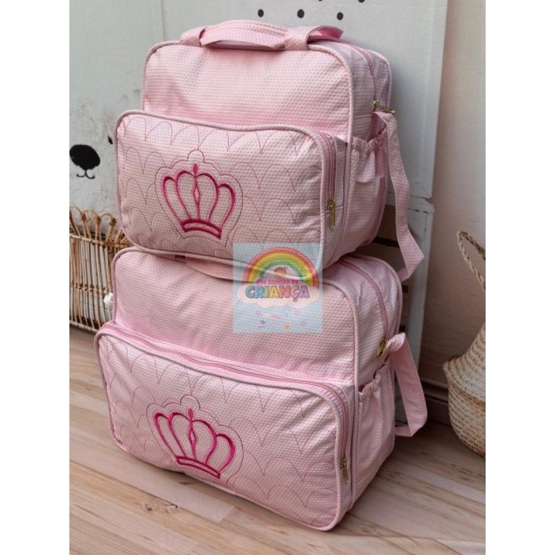 Kit Maternidade 2 Bolsas: Prático e Estiloso para Gestantes