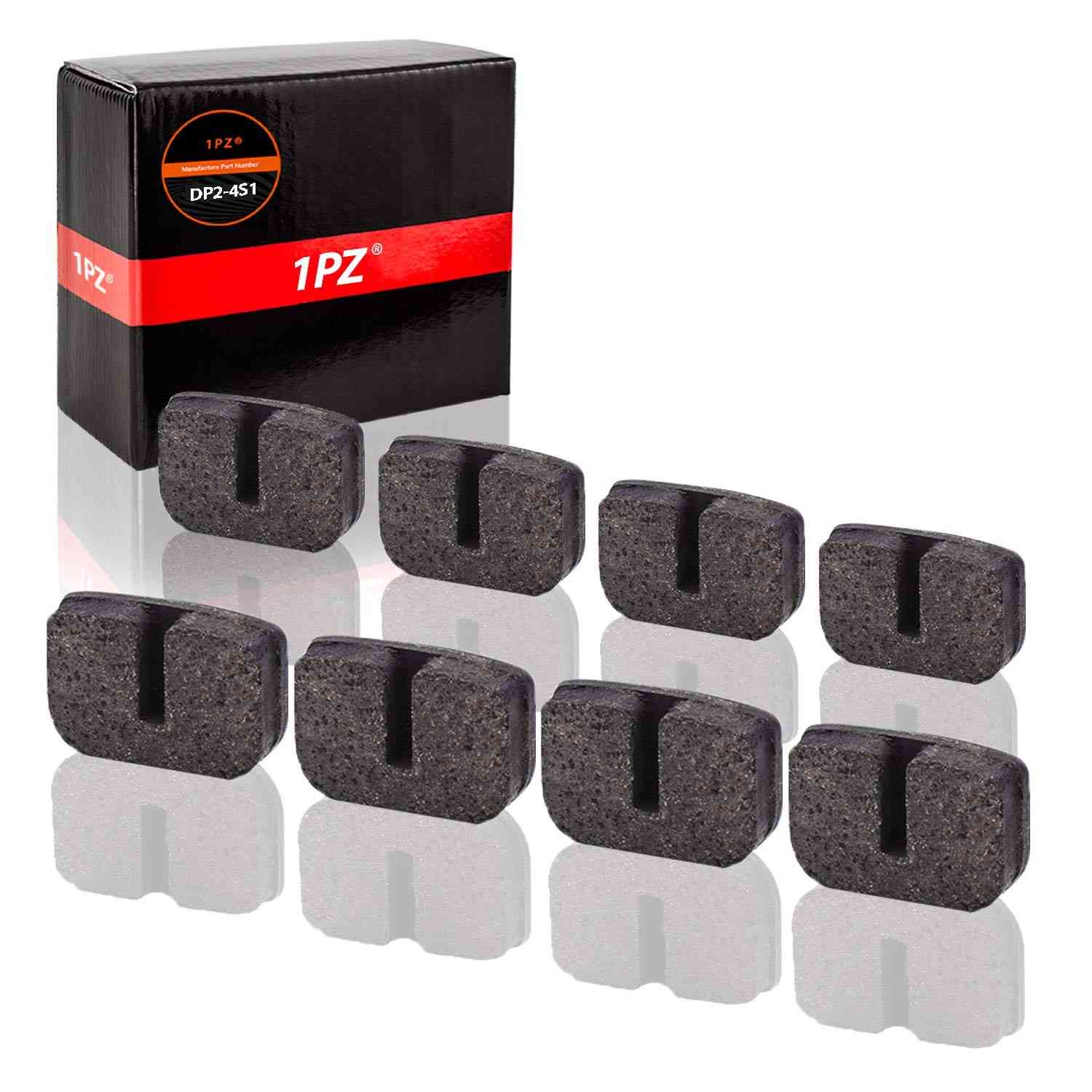 Pastilhas de Freio DP2-4S1 Traseiras para Motovox MBX10 79CC - Kit com 4 Peças Novas