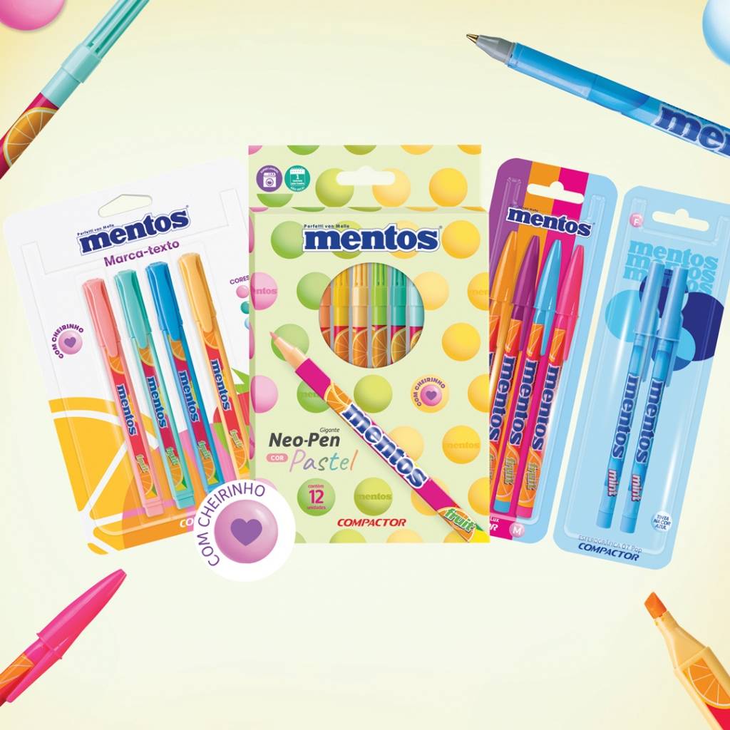 Kit Mentos & Compactor: Seu Mundo Mais Colorido!