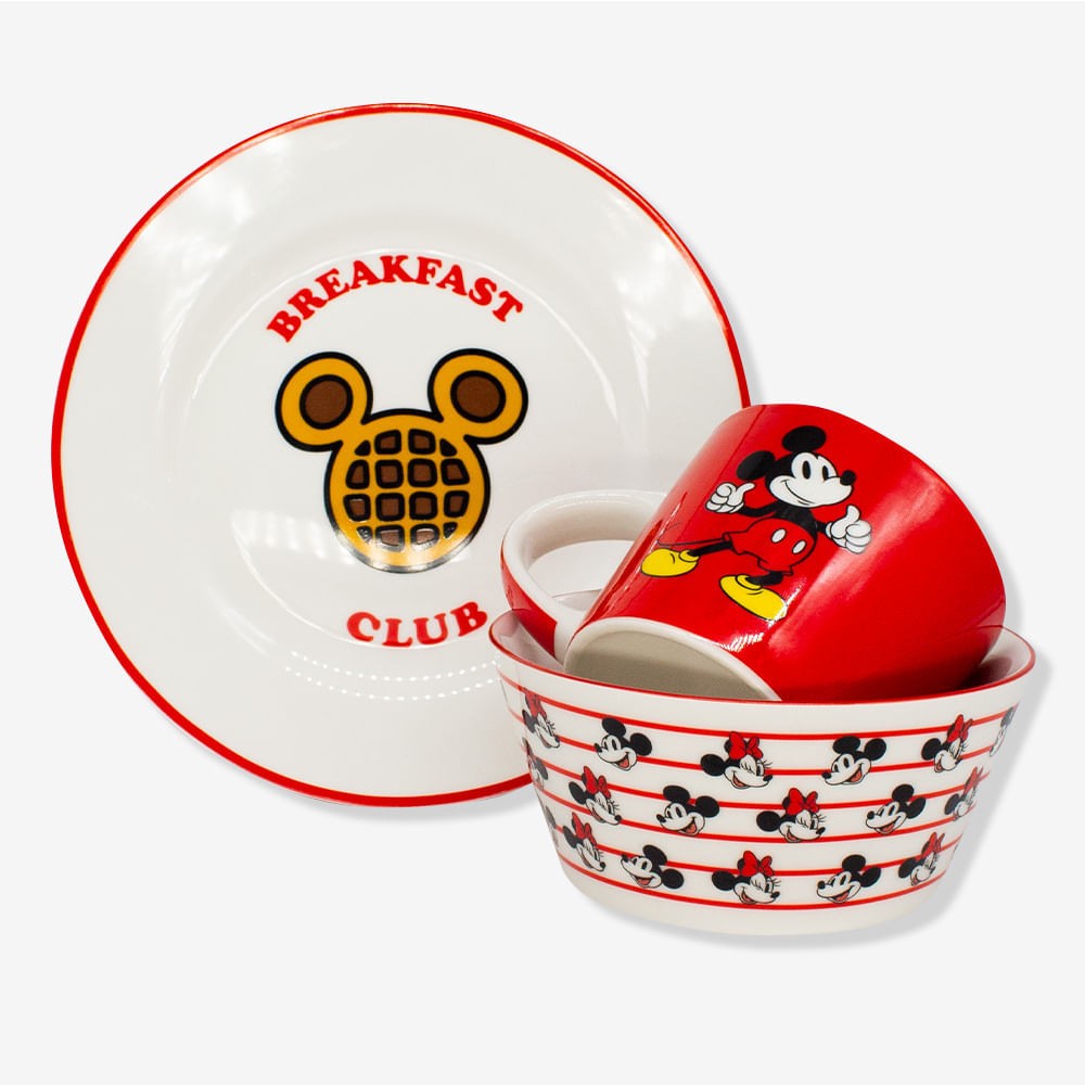 Kit Mickey e Minnie: Refeições Divertidas Disney!