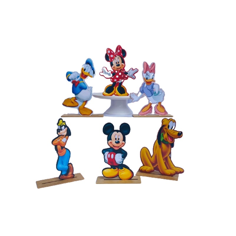 Kit Mickey MDF: Decore sua Festa com Magia!