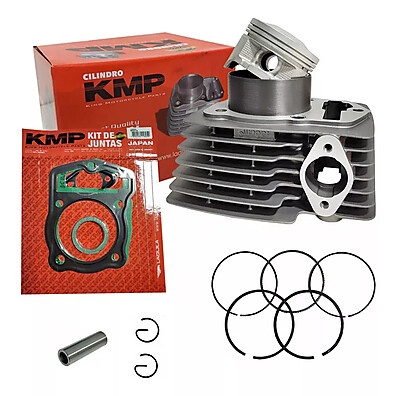 Kit Motor NXR 150 Bros: Cilindro, Pistão e Anéis KMP
