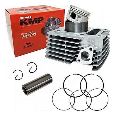 Kit Motor YBR 125: Cilindro, Pistão e Anéis KMP