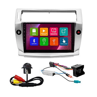 Kit Multimídia 9 Pol Android C4 Pallas 2008-2016