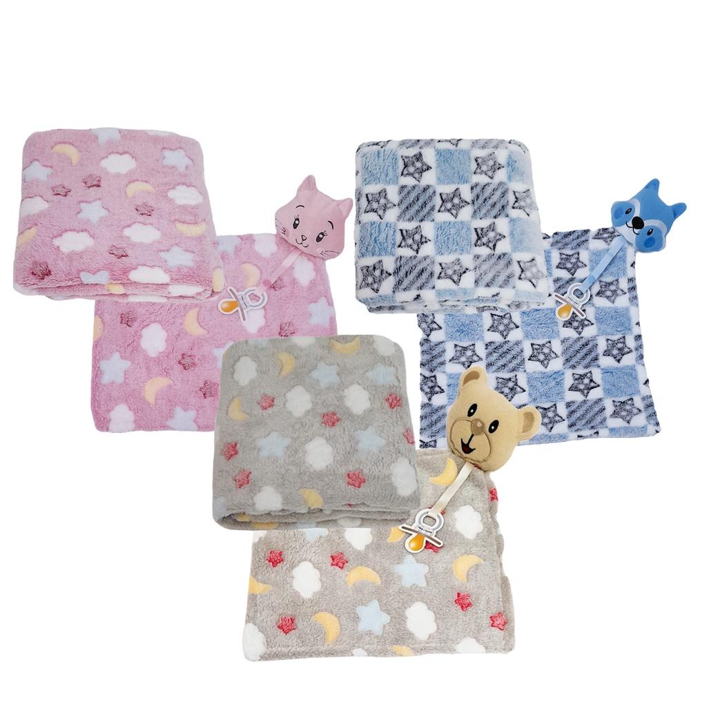 Kit Naninha e Manta Hannys Baby: Conforto e Aconchego!