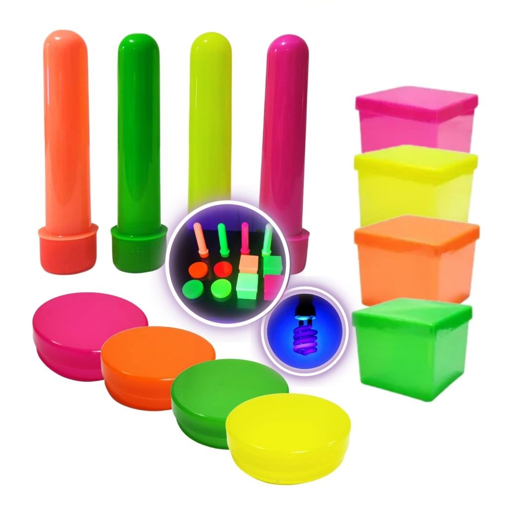 Kit Neon: Brilhe na Festa com Luz Negra!