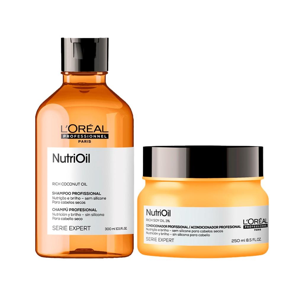 Kit NutriOil L'Oréal: Cabelos Macios e Brilhantes em 1 Passo