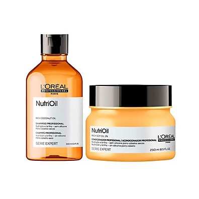 Kit NutriOil Shampoo e Máscara L'Oréal - Hidratação Profunda