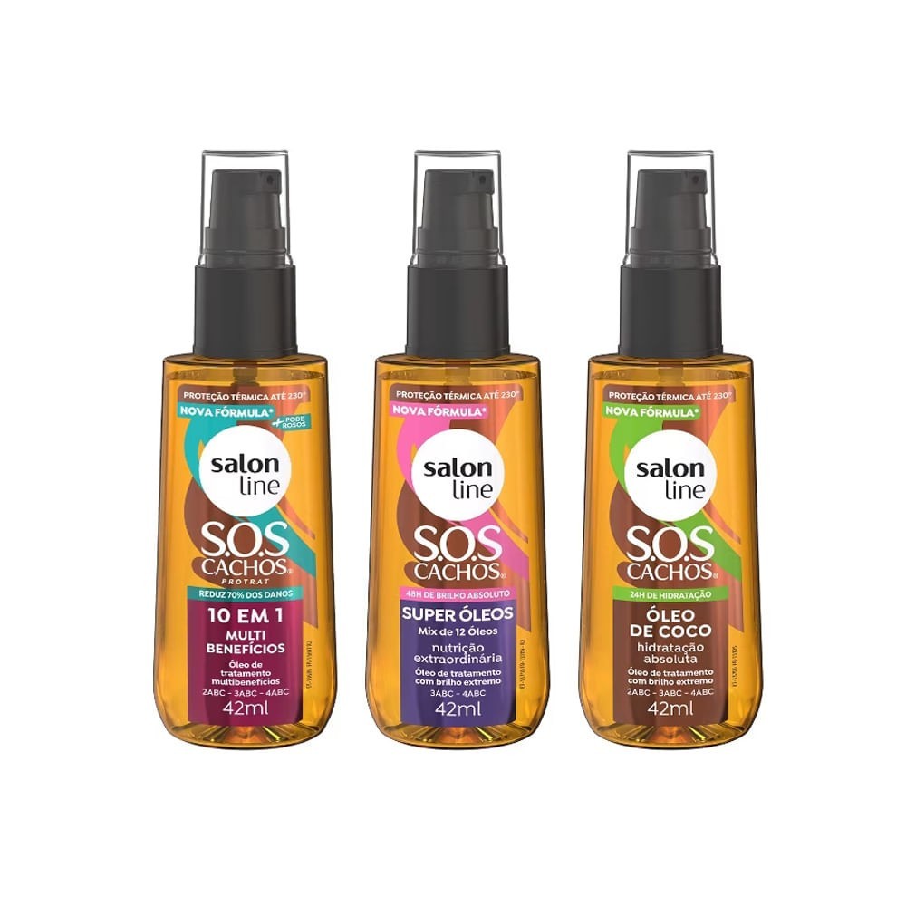 Kit Óleos Salon Line: Hidratação e Brilho!