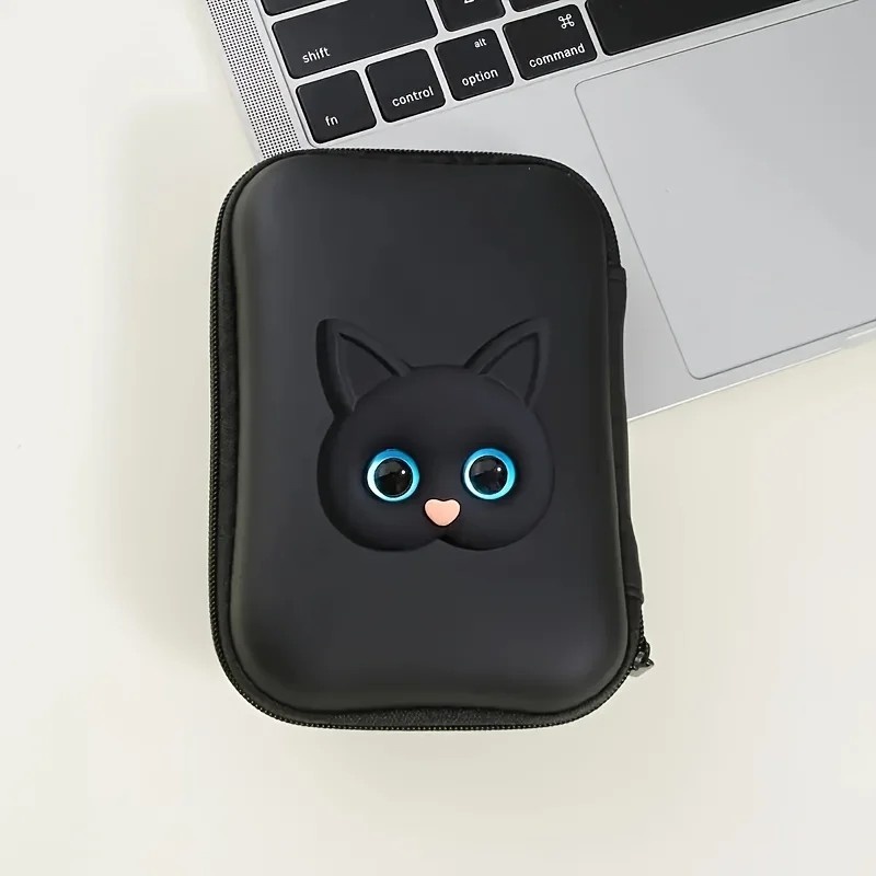 Kit Organizador Gato Preto para Carregador iPhone 18W-20W