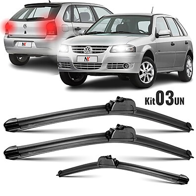 Kit Palheta Gol G4 2005-2012: Limpeza Perfeita no Parabrisa