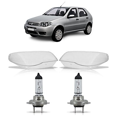 Kit Palio Economy 2011-2017: Farol + Lâmpada H7
