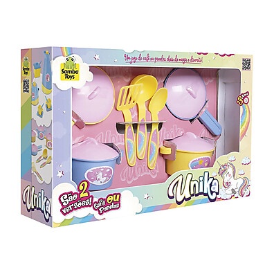 Kit Panelinhas Unika: Cozinha Divertida e Criativa!