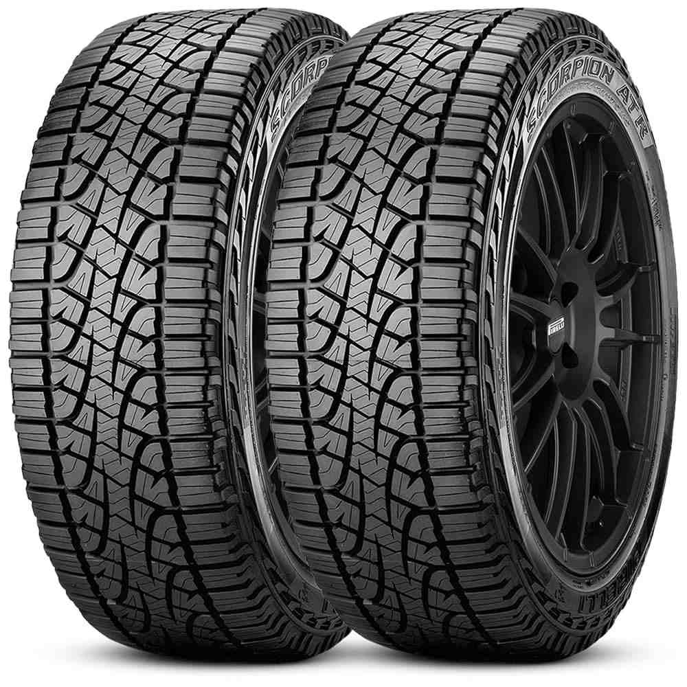 Kit 2 Pneus Pirelli Scorpion ATR Aro 18 255/60R18 112T XL: Aventura e Segurança para Seu SUV