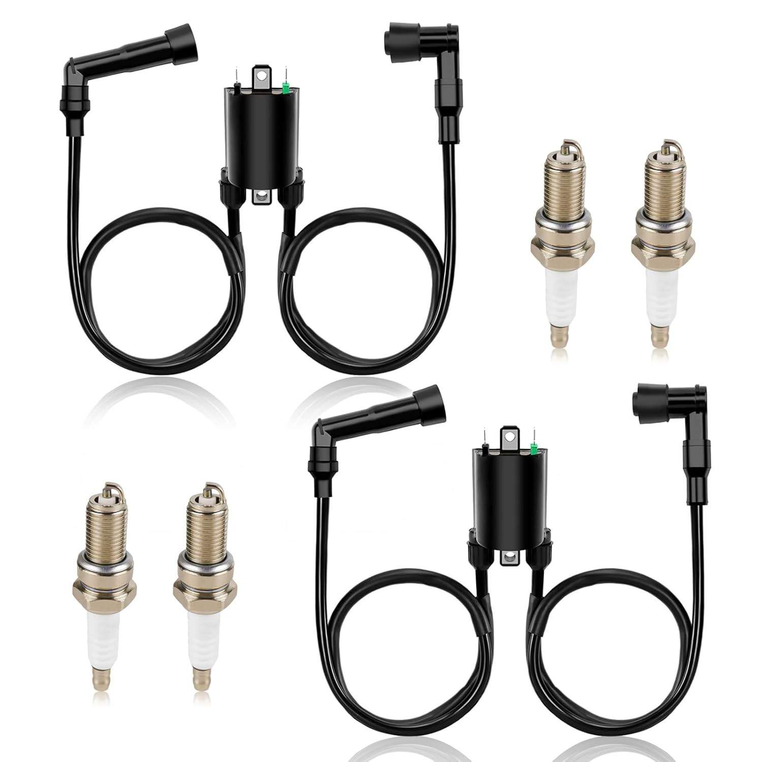 Kit Bobina e Velas de Ignição para Kawasaki Vulcan 1500 VN1500 (1996-2008) - Desempenho e Confiabilidade