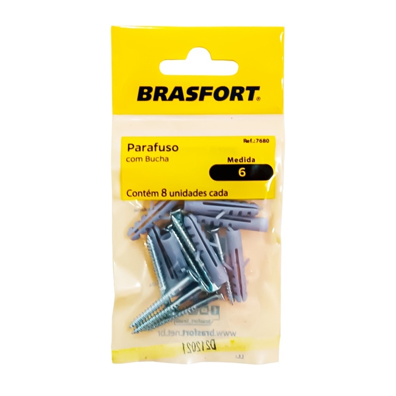 Kit Parafusos e Buchas N.06: Fixação Forte!