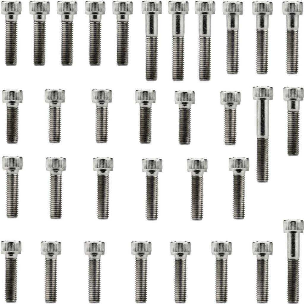 Kit Parafusos Inox Tampa Motor Lateral Yamaha 2006-2010
