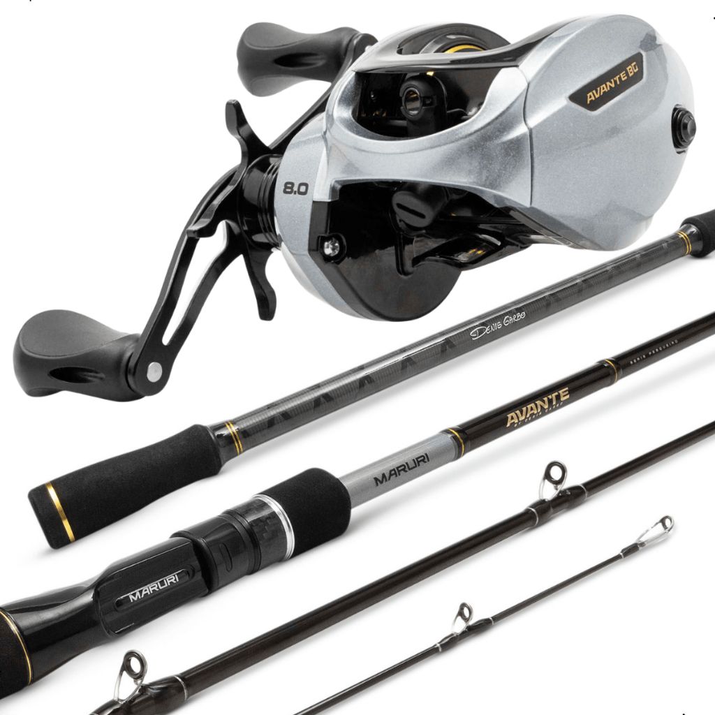 Kit Pesca Avante: Carretilha + Vara 2,40m