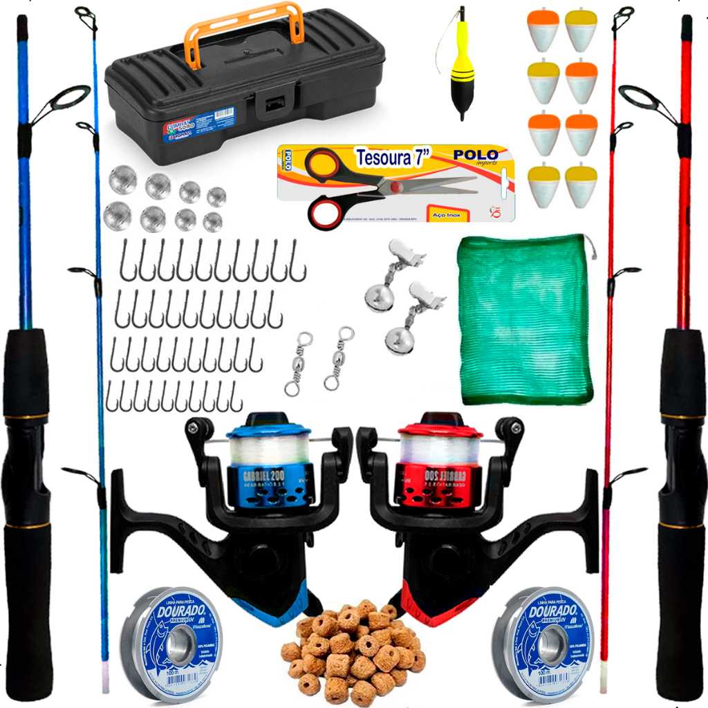 Kit Pesca Completo 6kg: Tudo Que Você Precisa!