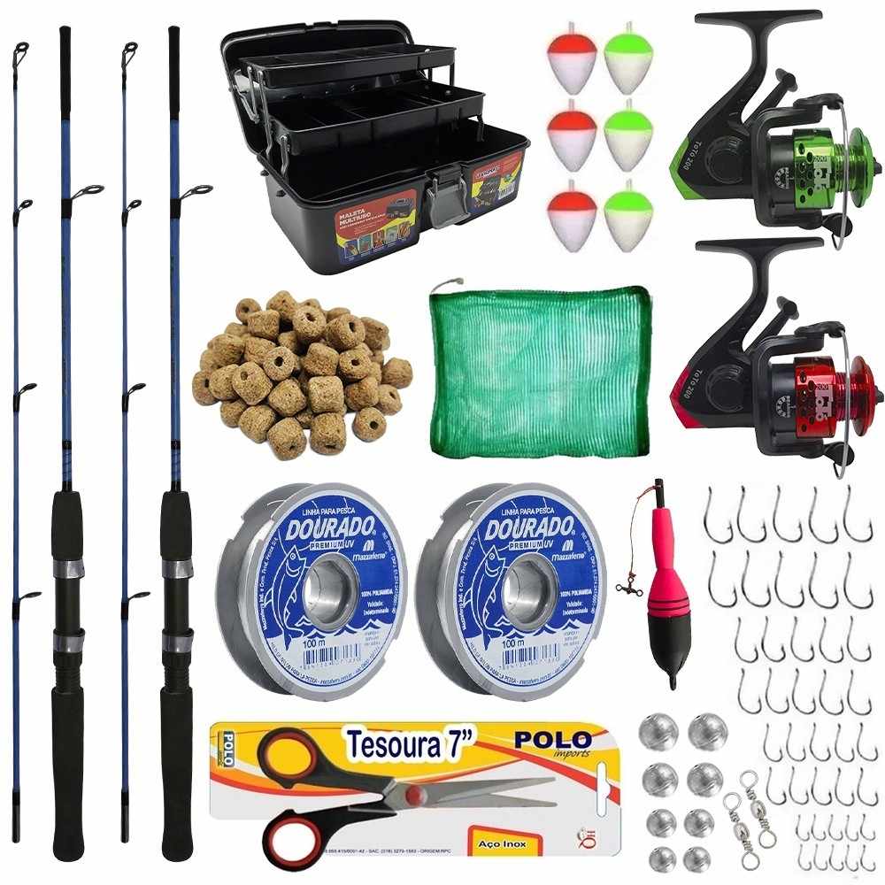 Kit Pesca Completo: Prontinho para Pescar!