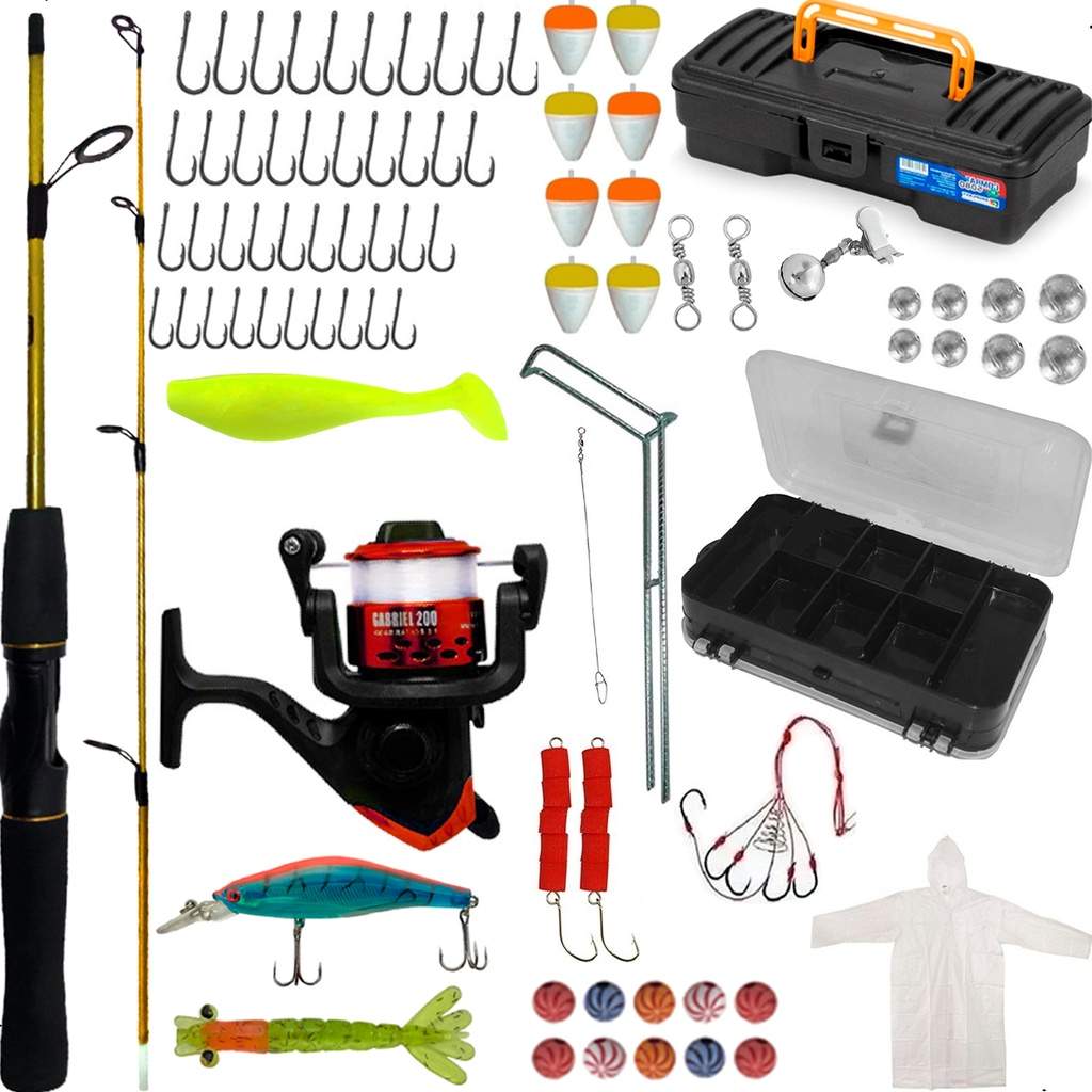 Kit Pesca Completo: Tudo para Começar a Pescar!