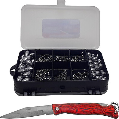 Kit Pesca Esportiva com Estojo Girador – Tudo para sua próxima pescaria