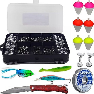 Kit Pesca Esportiva Completo: Tudo para Pescar!