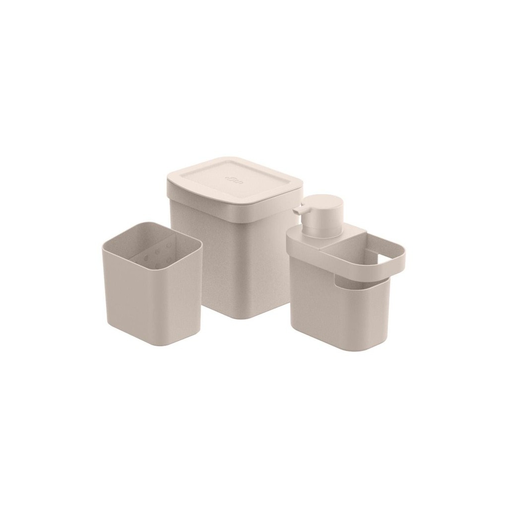 Kit Pia 3 Peças Trium: Organize com Elegância!