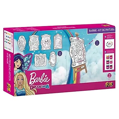 Kit Pintura Barbie Dreamtopia: Diversão e Cores!