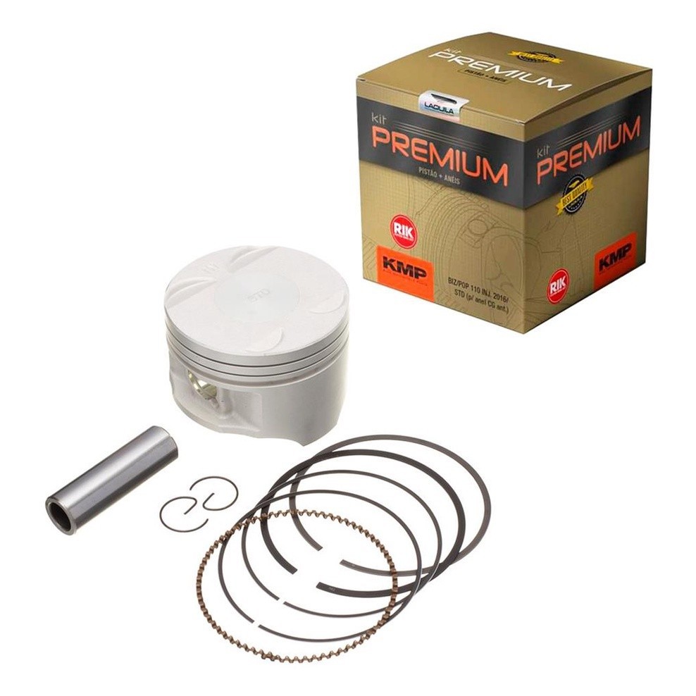 Kit Pistão CBX/NX/XR 200 RIK: Potência e Durabilidade