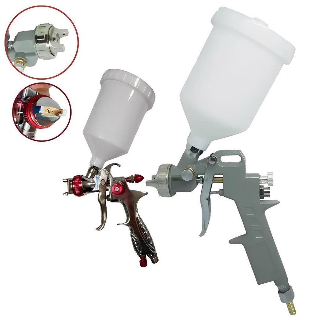 Kit Pistolas de Pintura: 1.3mm e 1.5mm - EVALD